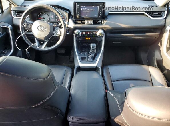 JTMA1RFV1KD512936 2019 TOYOTA RAV4 Gray Dashboard view