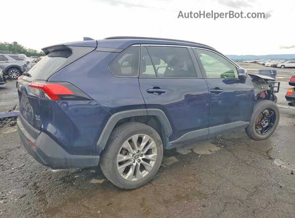 JTMA1RFV1MD532137 2021 TOYOTA RAV4 Синий Задняя правая четверть