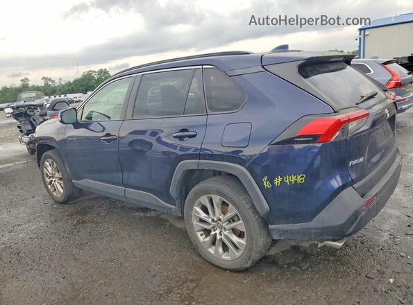 JTMA1RFV1MD532137 2021 TOYOTA RAV4 Синий Задняя левая четверть