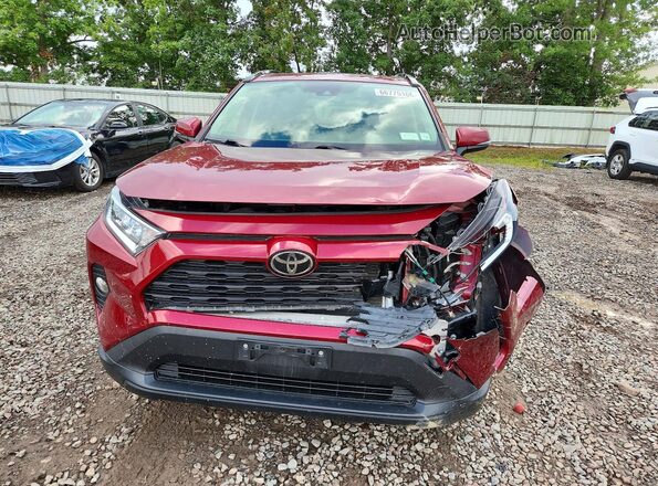 JTMA1RFVXKD036668 2019 TOYOTA RAV4 Red Vista frontal