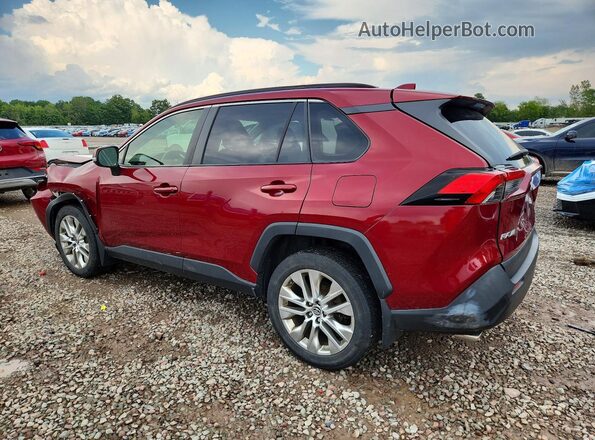 JTMA1RFVXKD036668 2019 TOYOTA RAV4 Red Trasero izquierdo