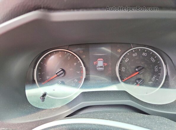 JTMA1RFVXKD036668 2019 TOYOTA RAV4 Red Vista del cuadro de instrumentos