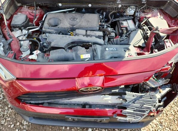JTMA1RFVXKD036668 2019 TOYOTA RAV4 Red Vista del compartimento del motor