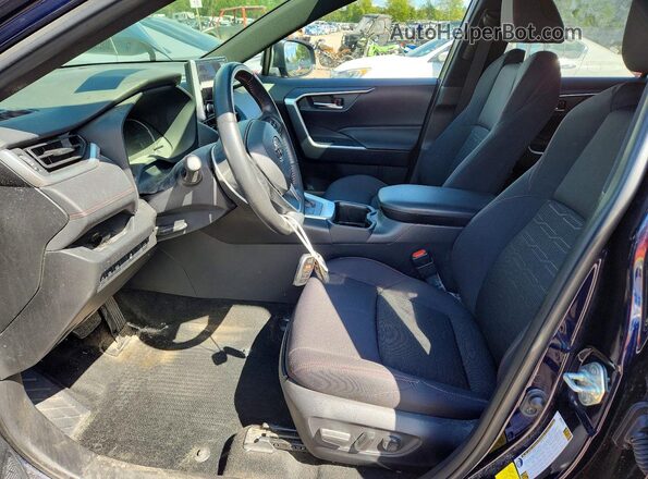 JTMAB3FV0PD143326 2023 TOYOTA RAV4 Blue წინა სალონის ხედი