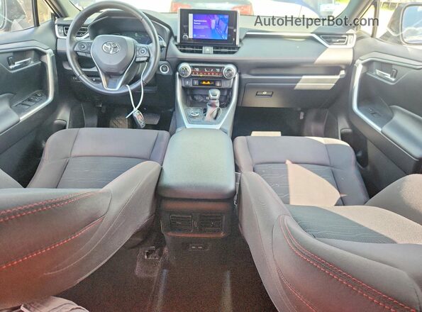 JTMAB3FV2PD154327 2023 TOYOTA RAV4 Синий Вид панели приборов