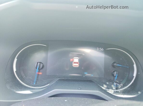 JTMAB3FV2RD183698 2024 TOYOTA RAV4 Gray Instrument cluster view