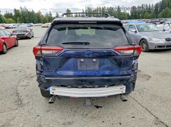 JTMAB3FV5ND091043 2022 TOYOTA RAV4 Blue Հետևի տեսք