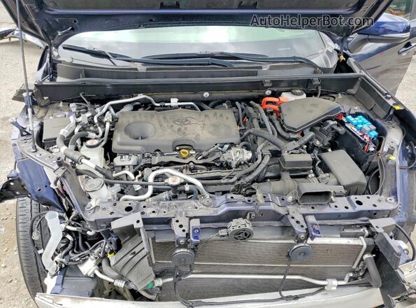 JTMAB3FV5ND091043 2022 TOYOTA RAV4 Blue Շարժիչի բաժամունքի տեսք