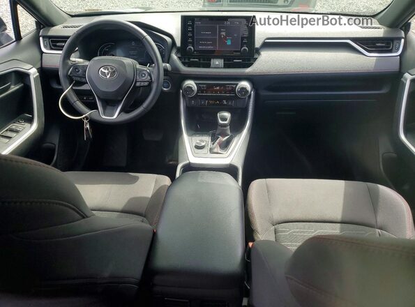 JTMAB3FV6MD035272 2021 TOYOTA RAV4 Черный Вид панели приборов