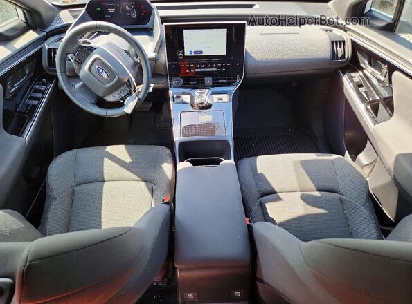 JTMABABA3PA021424 2023 SUBARU SOLTERRA Белый Вид панели приборов