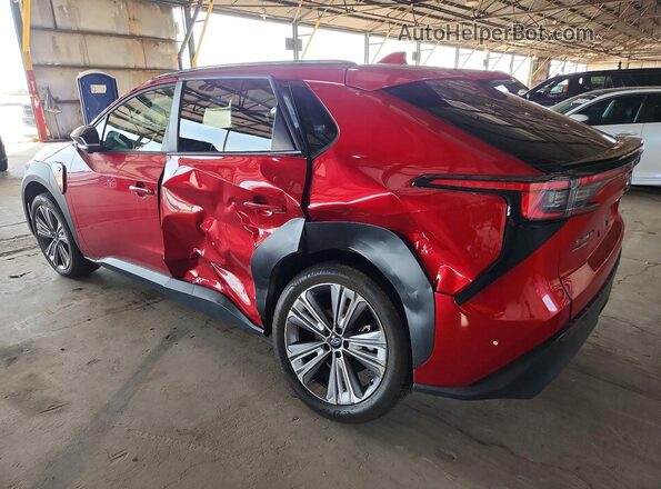 JTMABABA9PA024439 2023 SUBARU SOLTERRA Red Trasero izquierdo