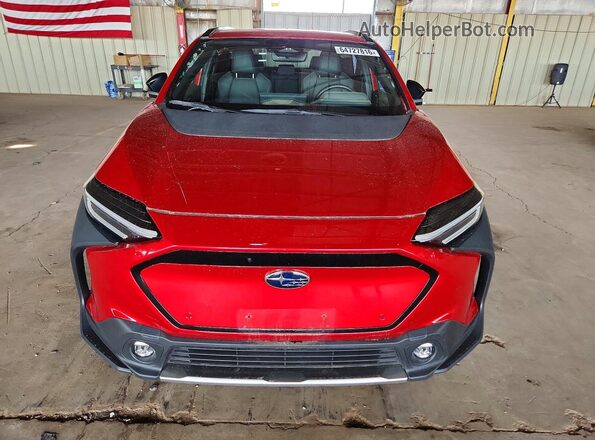 JTMABABA9PA024439 2023 SUBARU SOLTERRA Red Vista frontal