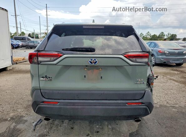 JTMB6RFV4MD039087 2021 TOYOTA RAV4 Turquoise Հետևի տեսք