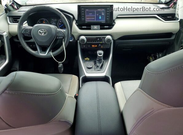 JTMB6RFV4MD039087 2021 TOYOTA RAV4 Turquoise Առջևի վահանակի տեսք