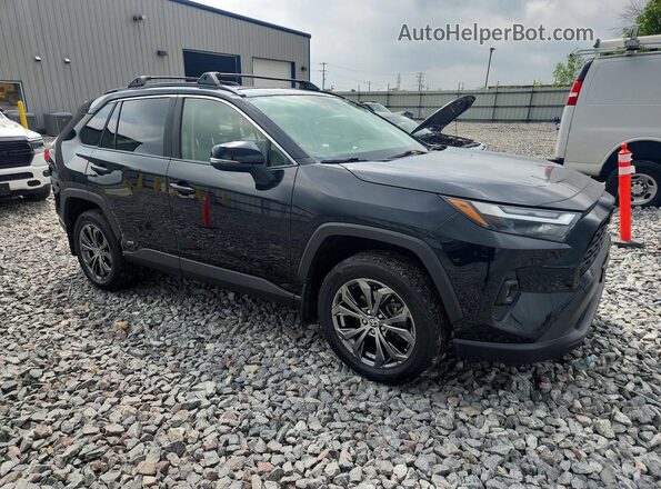 JTMB6RFV9ND070479 2022 TOYOTA RAV4 Черный Передняя правая четверть