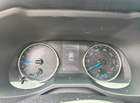 JTMB6RFV9ND070479 2022 TOYOTA RAV4 Черный Вид щитка приборов