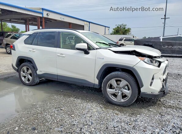 JTMB6RFVXMD009575 2021 TOYOTA RAV4 White Przód prawy