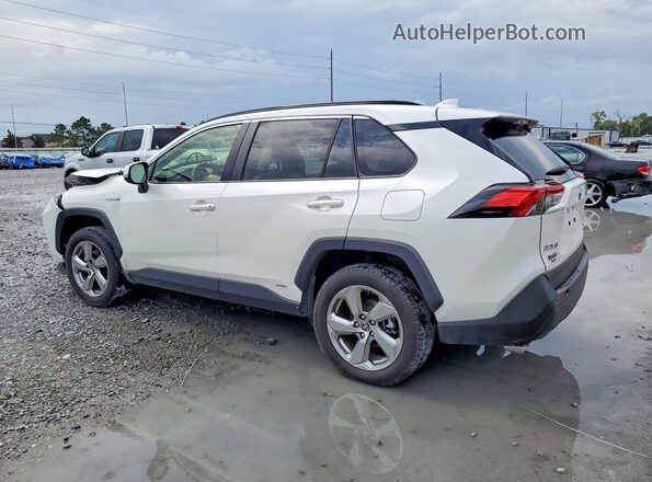 JTMB6RFVXMD009575 2021 TOYOTA RAV4 White Tył lewy