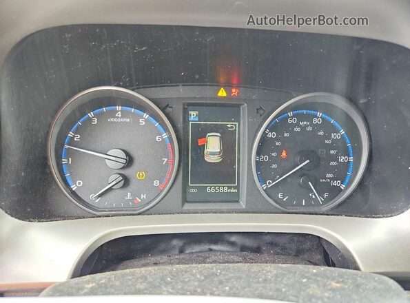 JTMBFREV0HJ713857 2017 TOYOTA RAV4 Blue ხელსაწყოთა პანელის ხედი
