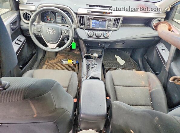 JTMBFREV0HJ713857 2017 TOYOTA RAV4 Blue წინა პანელის ხედი