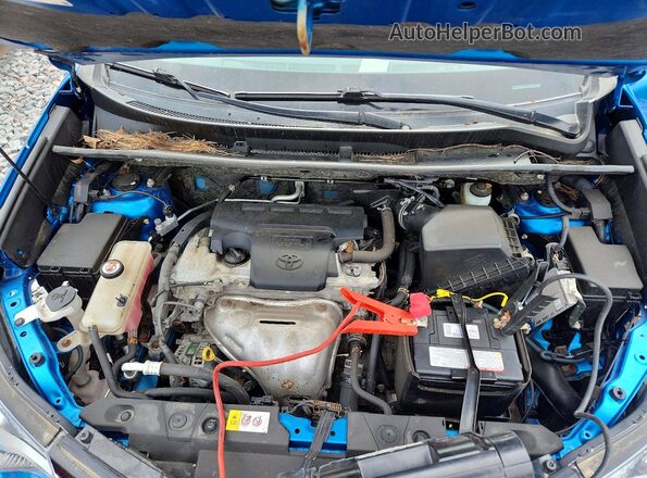 JTMBFREV0HJ713857 2017 TOYOTA RAV4 Blue უკანა სალონის ხედი