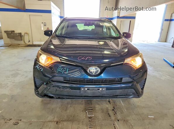 JTMBFREV1JJ219724 2018 TOYOTA RAV4 Blue Front view