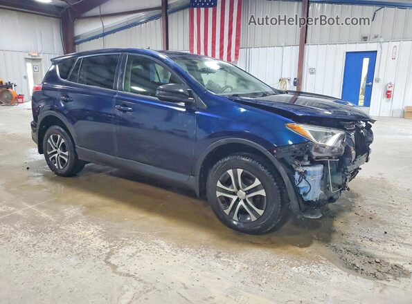 JTMBFREV1JJ747781 2018 TOYOTA RAV4 Синий Передняя правая четверть