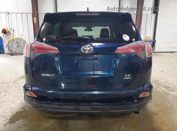 JTMBFREV1JJ747781 2018 TOYOTA RAV4 Синий Вид сзади