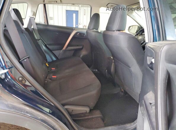 JTMBFREV1JJ747781 2018 TOYOTA RAV4 Синий Вид задней части салона