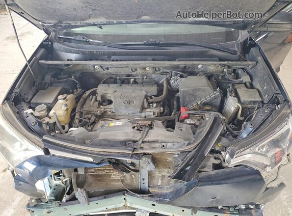 JTMBFREV1JJ747781 2018 TOYOTA RAV4 Синий Вид подкапотного пространства