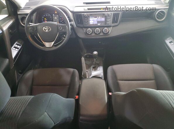 JTMBFREV1JJ747781 2018 TOYOTA RAV4 Синий Вид панели приборов