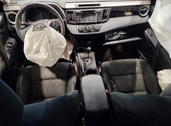 JTMBFREV2HJ135485 2017 TOYOTA RAV4 Gray Widok deski rozdzielczej