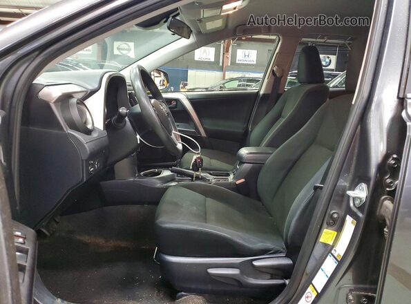 JTMBFREV4JJ737584 2018 TOYOTA RAV4 Gray Front interior view