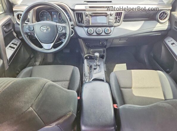 JTMBFREV4JJ746494 2018 TOYOTA RAV4 Gray Առջևի վահանակի տեսք