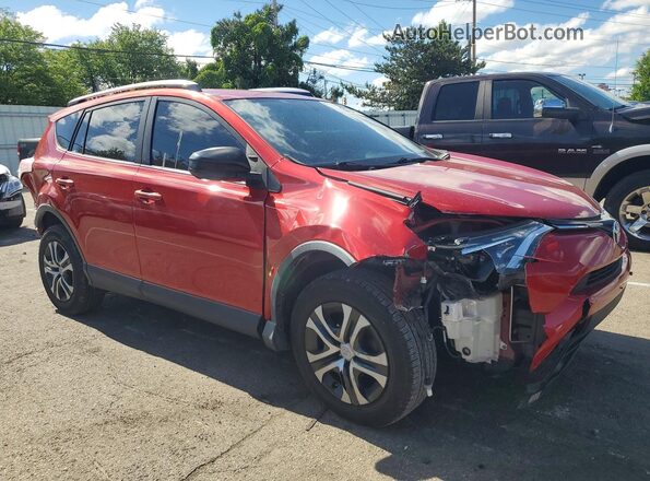 JTMBFREV5GJ084742 2016 TOYOTA RAV4 Red Передня права чверть
