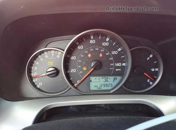 JTMBFREV5GJ084742 2016 TOYOTA RAV4 Red Вид щитка приладів