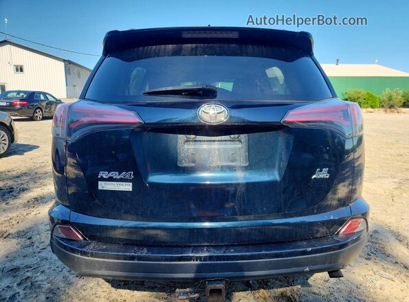 JTMBFREV5JJ745659 2018 TOYOTA RAV4 Black Widok z tyłu