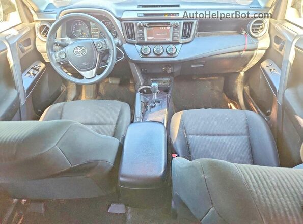 JTMBFREV5JJ745659 2018 TOYOTA RAV4 Black Widok deski rozdzielczej
