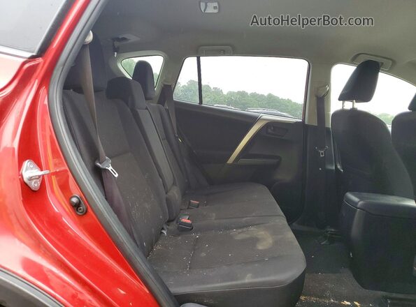 JTMBFREV6GJ100415 2016 TOYOTA RAV4 Burgundy Вид задньої частини салону