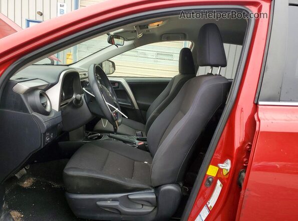 JTMBFREV6GJ100415 2016 TOYOTA RAV4 Burgundy Вид салону спереду