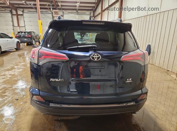 JTMBFREV6HJ118561 2017 TOYOTA RAV4 Blue Widok z tyłu