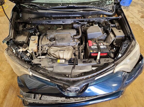 JTMBFREV6HJ118561 2017 TOYOTA RAV4 Blue Widok wnętrza z tyłu