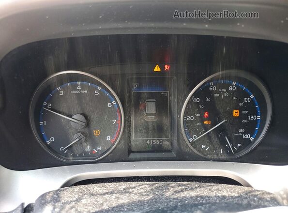 JTMBFREV9JJ744319 2018 TOYOTA RAV4 Black Vista del cuadro de instrumentos
