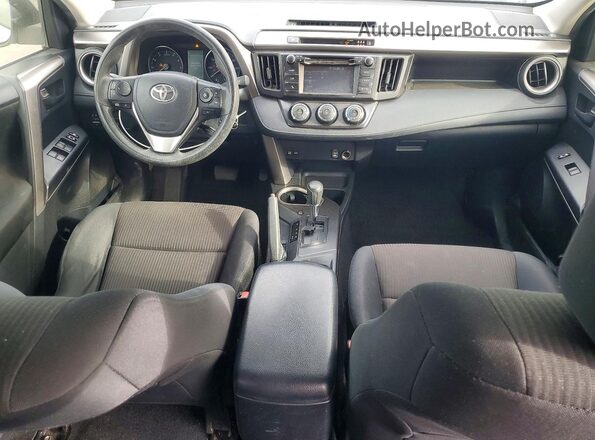 JTMBFREVXJJ724628 2018 TOYOTA RAV4 White Dashboard view