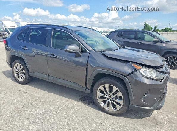 JTMC1RFV1LJ017101 2020 TOYOTA RAV4 Gray Delantero derecho