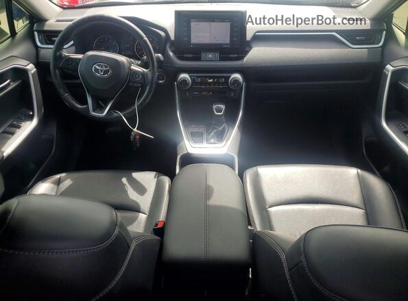 JTMC1RFV1LJ017101 2020 TOYOTA RAV4 Gray Vista del salpicadero