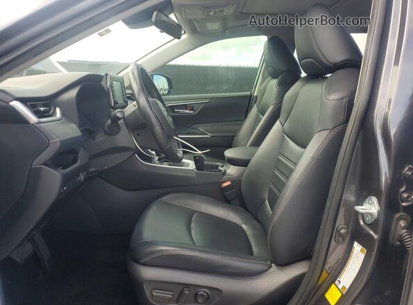 JTMC1RFV1LJ017101 2020 TOYOTA RAV4 Gray Vista interior delantera