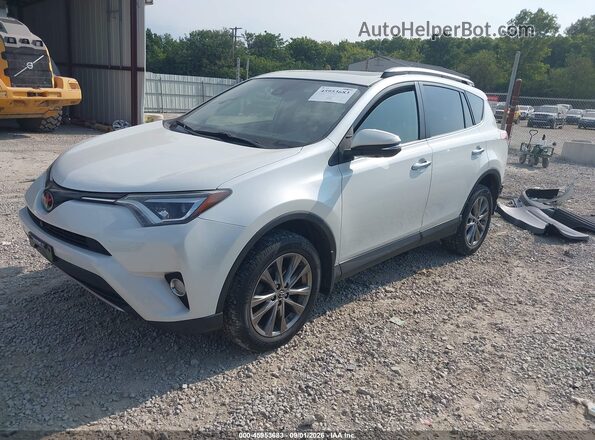 JTMDFREV0JJ185705 2018 TOYOTA RAV4 White წინა მარცხენა ხედი სამი მეოთხედიდან