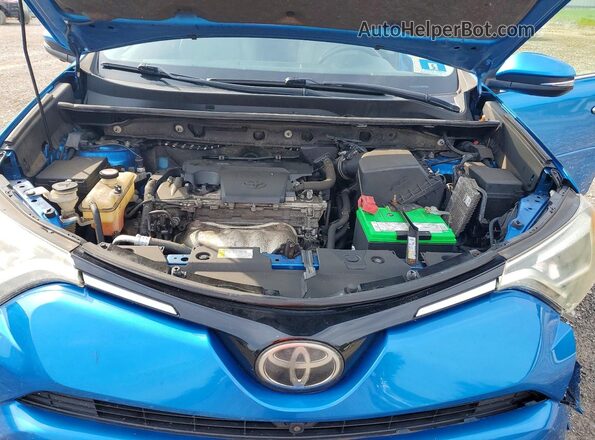 JTMDFREV3GJ072422 2016 TOYOTA RAV4 Синий Вид подкапотного пространства