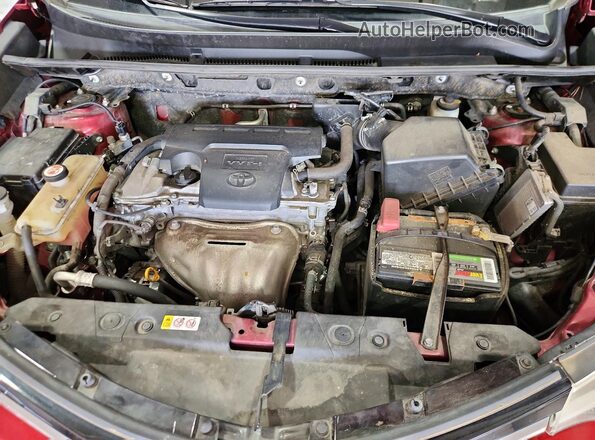 JTMDFREV8JD238522 2018 TOYOTA RAV4 Бордовый Вид подкапотного пространства